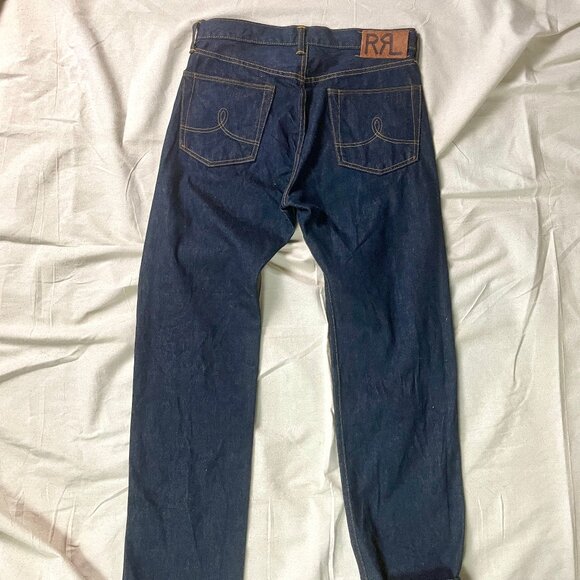 RRL New Unworn Straight Fit Once-Washed Selvedge Jeans 31 x 32 NWT Ralph… - Picture 5 of 6